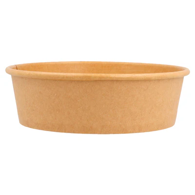 POTS SALADIERS 500 ML - 16,7 oz 300 + 18 PE G/M2 Ø15/12,8x4,5 CM NATUREL KRAFT (300 UNITÉS) - REF. 212.99 - Image 2