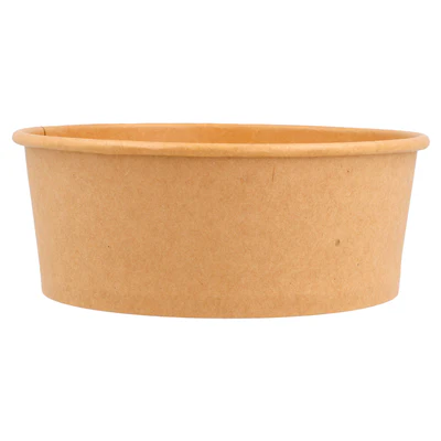 POTS SALADIERS 750 ML - 25 oz 300 + 18 PE G/M2 Ø 15/12,8x6 CM NATUREL KRAFT (300 UNITÉS) - REF. 212.98 - Image 2