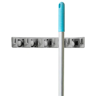 RACK POUR CINTRE À BALAI 42x12,5x6,7 CM GRIS ABS (1 UNITÉS) - REF. 233.93 - Image 4