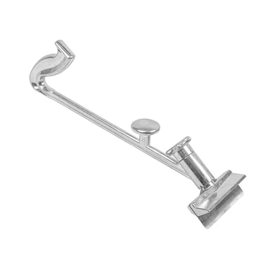 BROSSE DE NETTOYAGE POUR GRILL 41x15x10 CM ARGENTE METAL (1 UNITÉS) - REF. 224.41