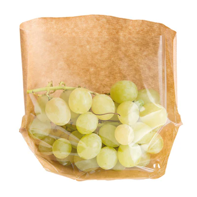 RÉCIPIENTS AVEC BASE ET FENÊTRE 'TURTLE PACK' 50 G/M2 + 15 PP 20+4/4x15 CM NATUREL KRAFT (100 UNITÉS) - REF. 173.10