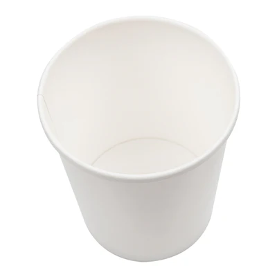 RÉCIPIENTS + COUVERCLES 960 ML - 32 oz 330 + 18 PE G/M2 Ø11,7/9,2x13,5 CM BLANC CARTON (250 UNITÉS) - REF. 226.48 - Image 3