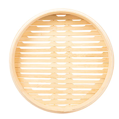RÉCIPIENTS MAXI DIM-SUM BAMBOO Ø 30x6 CM NATUREL BAMBOU (4 UNITÉS) - REF. 183.06 - Image 3
