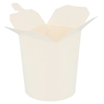 RÉCIPIENTS MULTIUSAGES MICRO-ONDABLES 480 ML 300 + 18 PE G/M2 Ø8x9 CM BLANC CARTON (50 UNITÉS) - REF. 136.18 - Image 2
