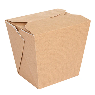 RÉCIPIENTS MULTIUSAGES MICRO-ONDABLES THEPACK 960 ML 8,9x7x10,8 CM NATUREL CARTON NANO-MICRO + PP (360 UNITÉS) - REF. 234.52