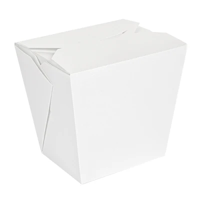 RÉCIPIENTS MULTIUSAGES MICRO-ONDABLES THEPACK 960 ML 8,9x7x10,8 CM BLANC CARTON NANO-MICRO + PP (360 UNITÉS) - REF. 234.51