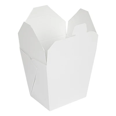 RÉCIPIENTS MULTIUSAGES MICRO-ONDABLES THEPACK 960 ML 8,9x7x10,8 CM BLANC CARTON NANO-MICRO + PP (360 UNITÉS) - REF. 234.51 - Image 2