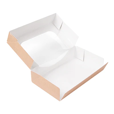 RÉCIPIENTS SUSHI+FÊNETRE THEPACK 19,7x12x4,5 CM MARRON CARTON NANO-MICRO + OPP (400 UNITÉS) - REF. 253.39 - Image 3