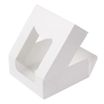 RÉCIPIENTS SUSHI+FÊNETRE THEPACK 10x10x4 CM BLANC CARTON NANO-MICRO + OPP (400 UNITÉS) - REF. 253.40 - Image 2