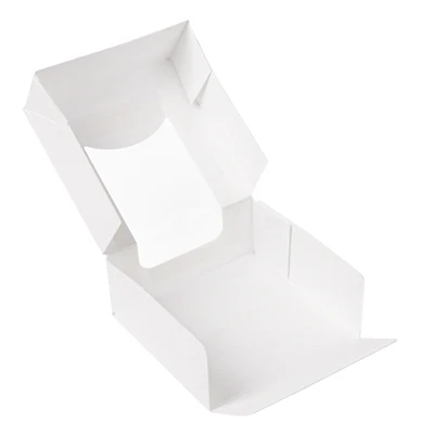 RÉCIPIENTS SUSHI+FÊNETRE THEPACK 10x10x4 CM BLANC CARTON NANO-MICRO + OPP (400 UNITÉS) - REF. 253.40 - Image 3