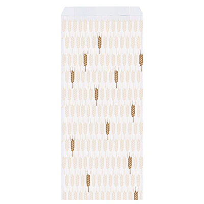 SACHETS BOULANGERIE 'CERES' 33 G/M2 14+7x35 CM BLANC CELLULOSE (500 UNITÉS) - REF. 227.40