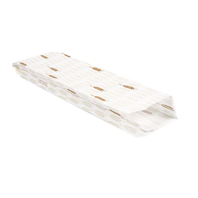 SACHETS BOULANGERIE 'CERES' 33 G/M2 9+3,5x35 CM BLANC CELLULOSE (250 UNITÉS) - REF. 227.51 - Image 2