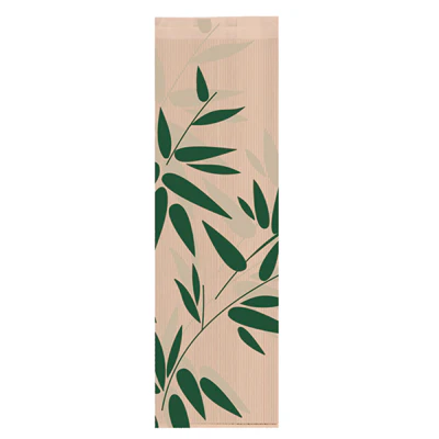 SACHETS BOULANGERIE FEEL GREEN 32 G/M2 14+9x46 CM NATUREL KRAFT (500 UNITÉS) - REF. 360.12