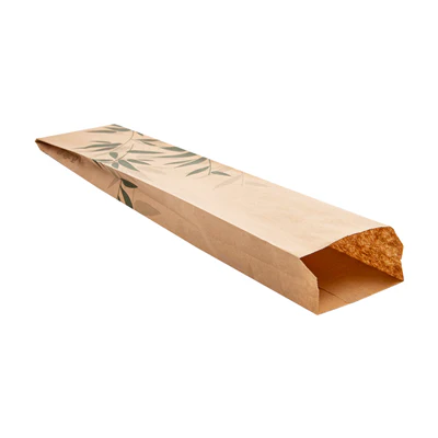 SACHETS BOULANGERIE FEEL GREEN 32 G/M2 9+3,5x46 CM NATUREL KRAFT (500 UNITÉS) - REF. 360.16 - Image 2