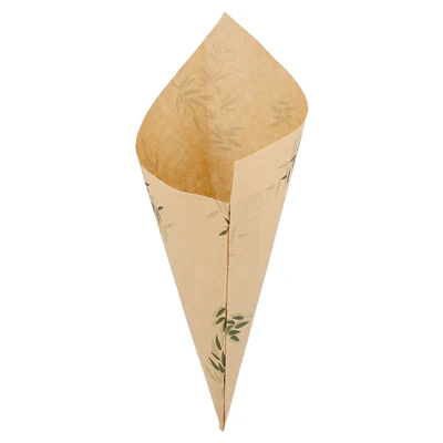 SACHETS EN POINTE FEEL GREEN 100 G 70 G/M2 24x17 CM NATUREL PARCH.INGRAISSABLE (2000 UNITÉS) - REF. 143.42