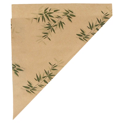SACHETS EN POINTE FEEL GREEN 100 G 70 G/M2 24x17 CM NATUREL PARCH.INGRAISSABLE (2000 UNITÉS) - REF. 143.42 - Image 2