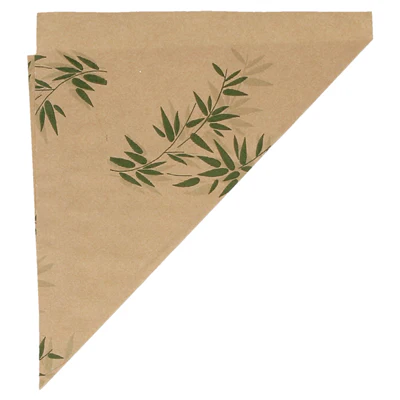 SACHETS EN POINTE FEEL GREEN - PFAS FREE 70 G 70 G/M2 20x14 CM NATUREL PARCH.INGRAISSABLE (2000 UNITÉS) - REF. 205.94 - Image 2
