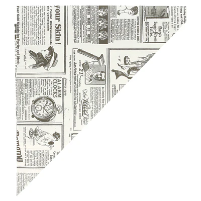 SACHETS EN POINTE 'TIMES' 250 G 70 G/M2 29,5x21 CM BLANC PARCH.INGRAISSABLE (2000 UNITÉS) - REF. 167.43 - Image 2