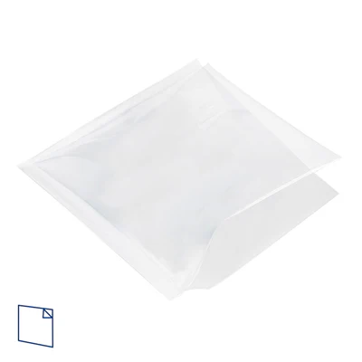 SACHETS OUVERTS 2 CÔTÉS AVEC FENÊTRE 'OPEN PACK' 35 G/M2 + 10 LDPE 19x19 CM BLANC KRAFT (100 UNITÉS) - REF. 173.92 - Image 3