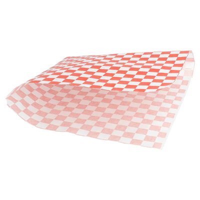 PAPIER INGRAISSABLES OUVERT 2 CÔTÉS PFAS FREE 'RED FITIPALDI' 32 G/M2 17x18 CM BLANC PARCH.INGRAISSABLE (500 UNITÉS) - REF. 186.40 - Image 2