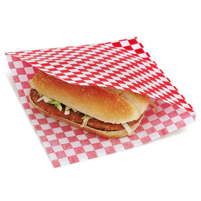 PAPIER INGRAISSABLES OUVERT 2 CÔTÉS PFAS FREE 'RED FITIPALDI' 32 G/M2 17x18 CM BLANC PARCH.INGRAISSABLE (500 UNITÉS) - REF. 186.40 - Image 3