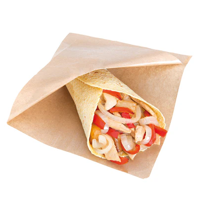 SACHETS OUVERTS 2 CÔTÉS 35 G/M2 + 10 LDPE 12x12,2 CM NATUREL KRAFT (100 UNITÉS) - REF. 173.66