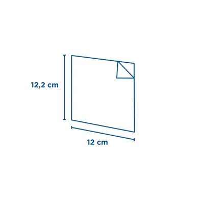 SACHETS OUVERTS 2 CÔTÉS 35 G/M2 + 10 LDPE 12x12,2 CM NATUREL KRAFT (100 UNITÉS) - REF. 173.66 - Image 4