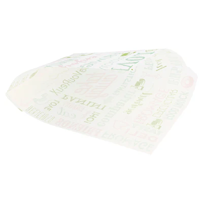 PAPIER INGRAISSABLES OUVERT 2 CÔTÉS 'PAROLE' 35 G/M2 13x14 CM BLANC PARCH.INGRAISSABLE (1000 UNITÉS) - REF. 229.35 - Image 2