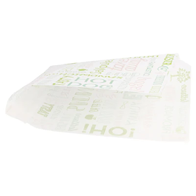 PAPIER INGRAISSABLES OUVERT 2 CÔTÉS PFAS FREE 'PAROLE' 35 G/M2 17x18 CM BLANC PARCH.INGRAISSABLE (500 UNITÉS) - REF. 229.37 - Image 2