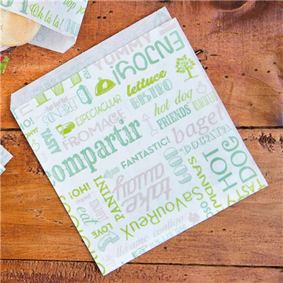 PAPIER INGRAISSABLES OUVERT 2 CÔTÉS PFAS FREE 'PAROLE' 35 G/M2 17x18 CM BLANC PARCH.INGRAISSABLE (500 UNITÉS) - REF. 229.37 - Image 3