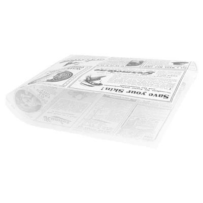 PAPIER INGRAISSABLES OUVERT 2 CÔTÉS 'TIMES' 35 G/M2 17x18 CM BLANC PARCH.INGRAISSABLE (500 UNITÉS) - REF. 186.42 - Image 2