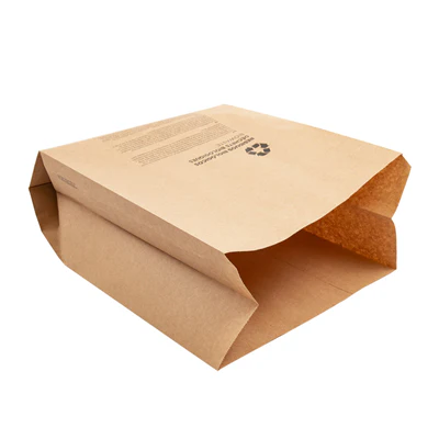 SACS COMPOSTABLES 8 L 70 G/M2 26+14x35 CM NATUREL KRAFT (500 UNITÉS) - REF. 219.49 - Image 3