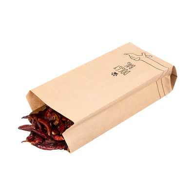 SACS "DOGGY BAG" 70 G/M2 14+8x32 CM NATUREL PARCH.INGRAISSABLE (100 UNITÉS) - REF. 230.55 - Image 4