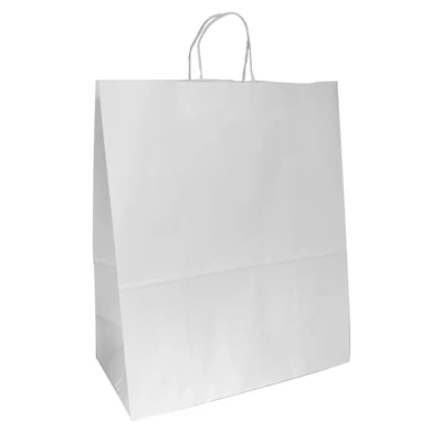 SACS SOS AVEC ANSES 100 G/M2 40+20x48 CM BLANC CELLULOSE (150 UNITÉS) - REF. 222.14