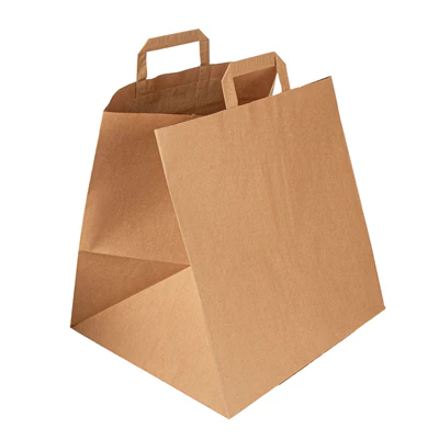 SACS SOS BOîTES PIZZA 110 G/M2 36+31x36 CM NATUREL KRAFT (125 UNITÉS) - REF. 535.11 - Image 2