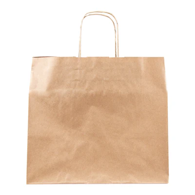 SACS SOS TRAITEUR AVEC ANSES 90 G/M2 32+21x28,5 CM NATUREL KRAFT (250 UNITÉS) - REF. 167.19 - Image 3