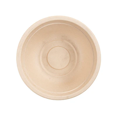 SALADIERS BIONIC 500 ML Ø 15,5x5,4 CM NATUREL BAGASSE (600 UNITÉS) - REF. 215.04 - Image 3