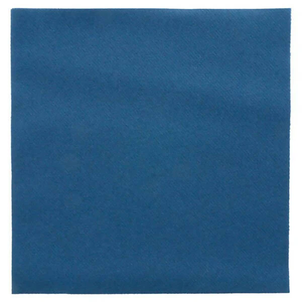 Serviette en Non tissé 40x40cm Bleu (700 UNITES)