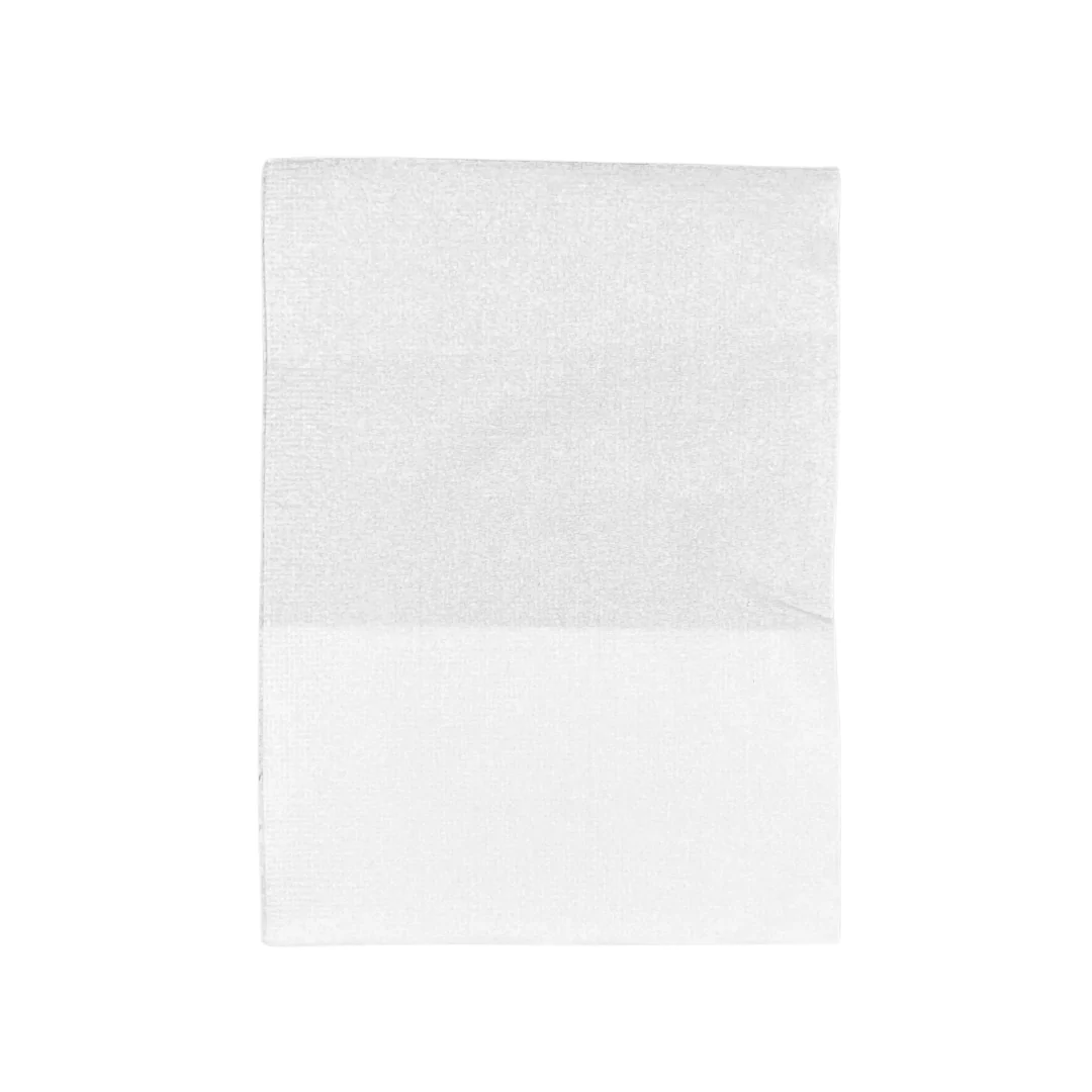 Serviettes blanches 1 pli 17x17 - Image 4