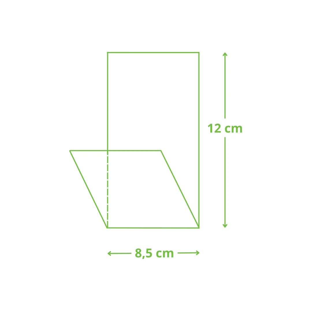 Serviettes blanches 1 pli 17x17 - Image 5