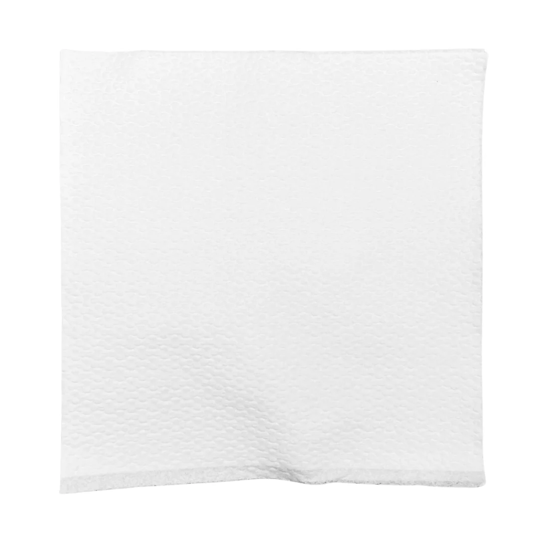 Serviettes blanches 1 pli 30x30 - Image 4