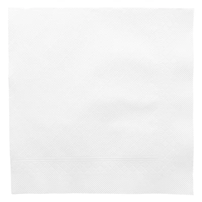 SERVIETTES 4 PLIS 'QUATTRO' 21 G/M2 45x45 CM BLANC OUATE (750 UNITÉS) - REF. 143.62