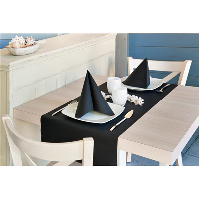 SERVIETTES 55 G/M2 45x45 CM NOIR AIRLAID (700 UNITÉS) - REF. 181.90 - Image 2