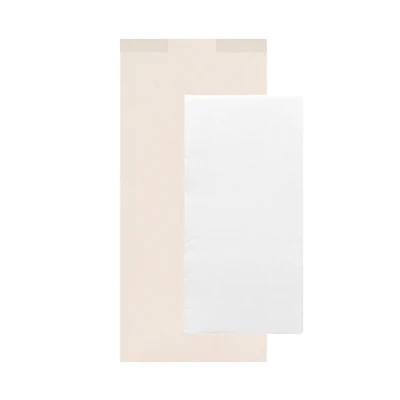 SERVIETTES D.P BLANCHES EMBALLÉES JUST IN TIME 40 + 10PE G/M2 11x25 CM BLANC CELLULOSE (300 UNITÉS) - REF. 251.46