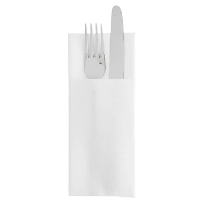 SERVIETTES "CANGURITO" 45 G/M2 33x40 CM BLANC AIRLAID (900 UNITÉS) - REF. 213.74