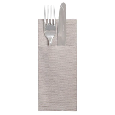SERVIETTES "CANGURITO" LIKE LINEN 70 G/M2 33x40 CM CHOCOLAT SPUNLACE (700 UNITÉS) - REF. 232.12