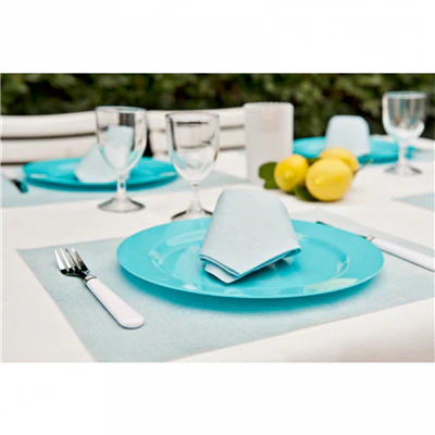 SERVIETTES 'DRY COTTON' 55 G/M2 40x40 CM TURQUOISE AIRLAID (700 UNITÉS) - REF. 194.85 - Image 2
