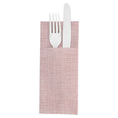 SERVIETTES "CANGURITO" 'DRY COTTON' 55 G/M2 33x40 CM BORDEAUX AIRLAID (700 UNITÉS) - REF. 213.50
