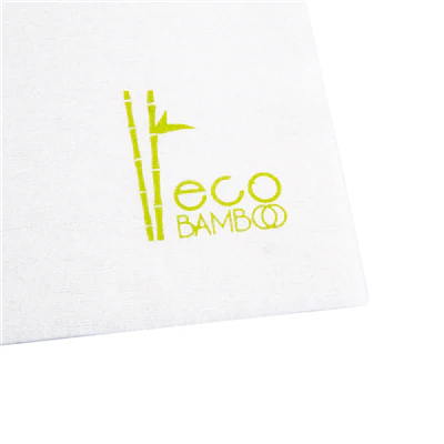 SERVIETTES LIKE LINEN - ECO BAMBOO 70 G/M2 40x40 CM BLANC SPUNLACE (600 UNITÉS) - REF. 221.90 - Image 3
