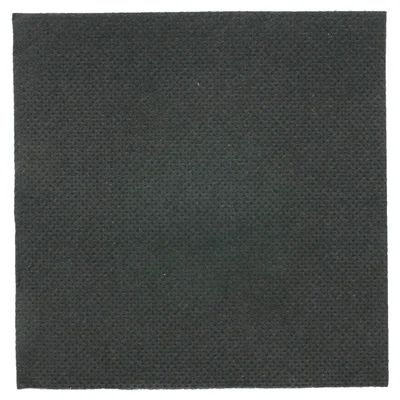 SERVIETTES ECOLABEL DOUBLE POINT 18 G/M2 20x20 CM NOIR OUATE (2400 UNITÉS) - REF. 101.84